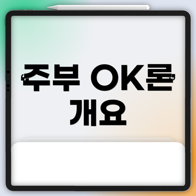 주부 OK론 개요