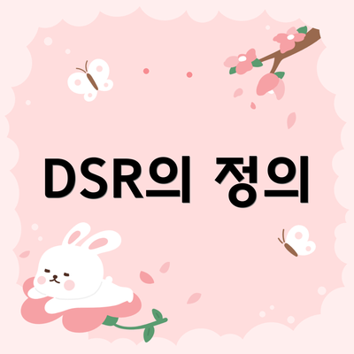 DSR의 정의