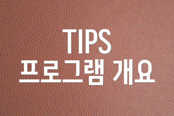 TIPS 프로그램 개요