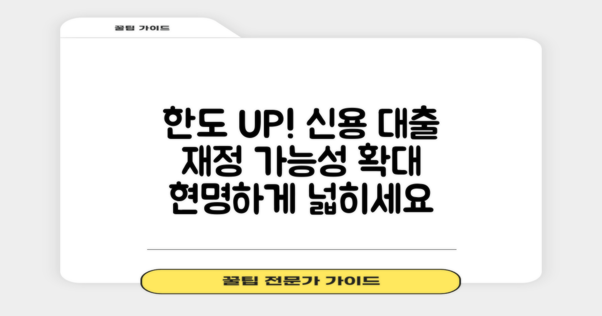 신용 대출, 한도 확대 방법: 당신의 재정적 가능성을 넓히세요