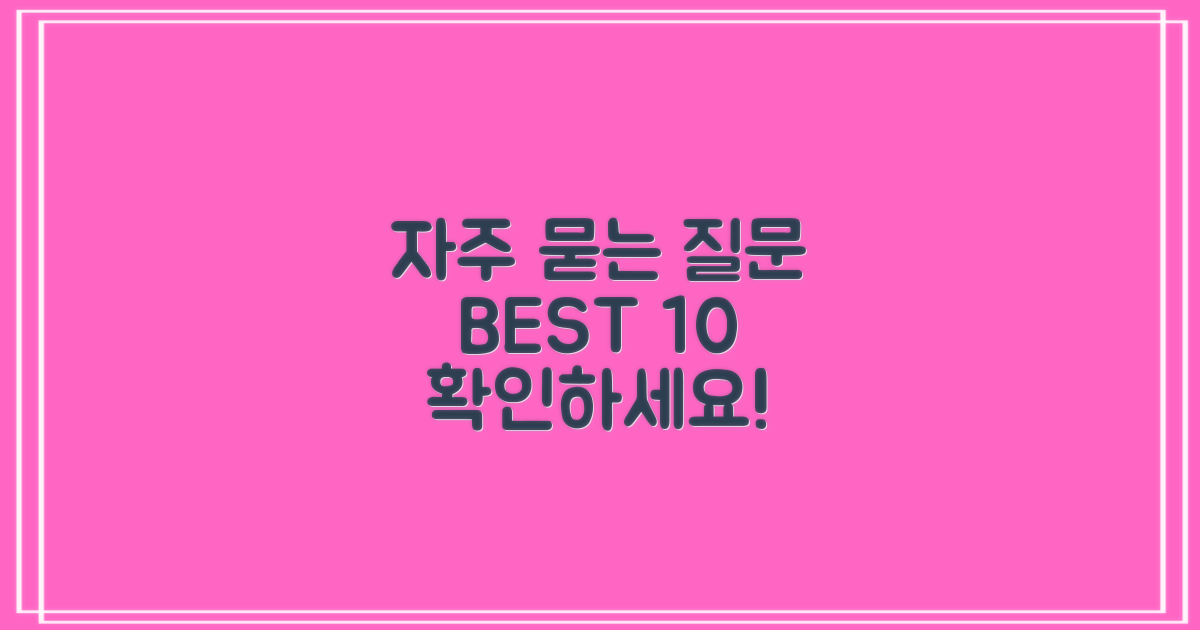 자주 묻는 질문