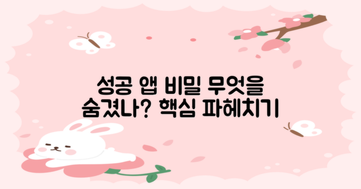 성공 앱의 비밀, 무엇을 숨기고 있을까?