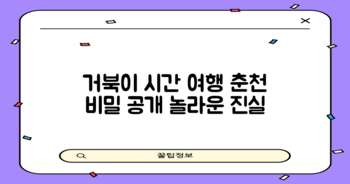 춘천 거북이, 시간 여행의 비밀