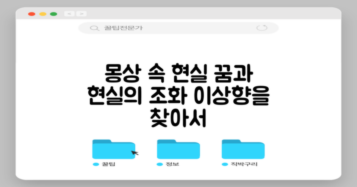 몽상, 현실, 그리고 조화