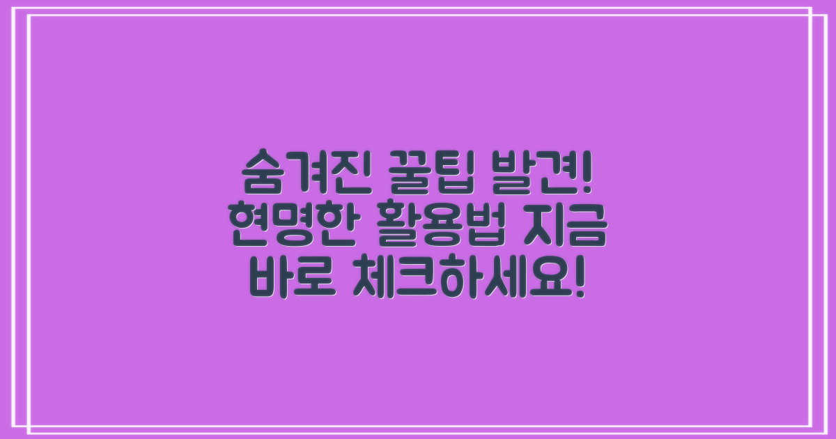 현명한 활용법을 찾으세요