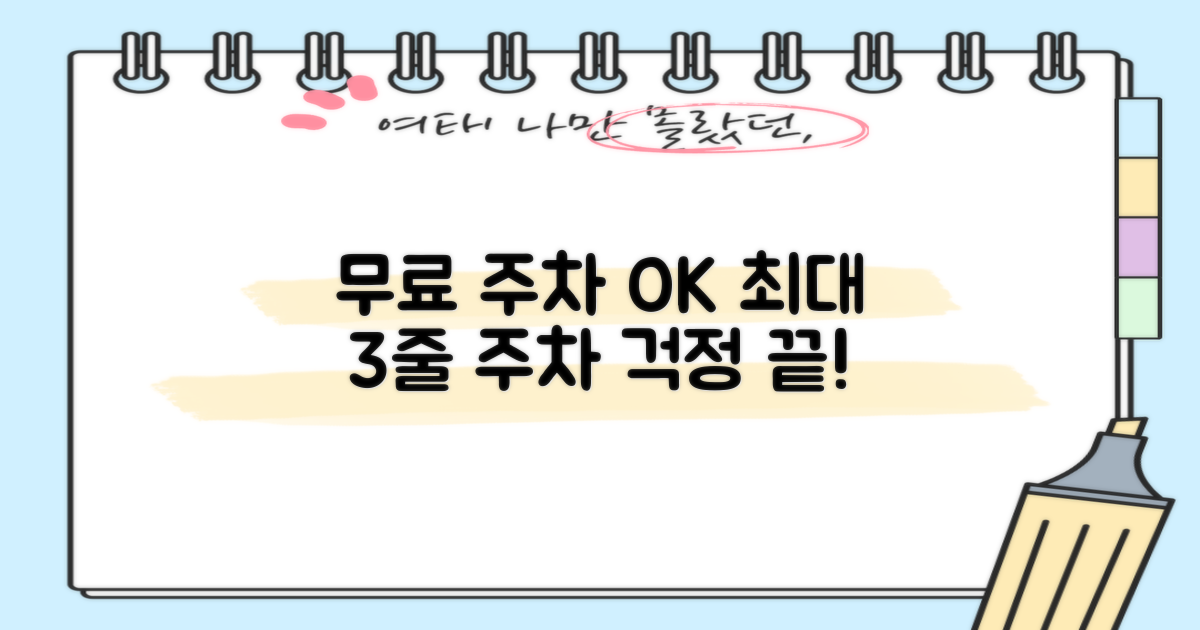 무료 주차 가능성 탐색