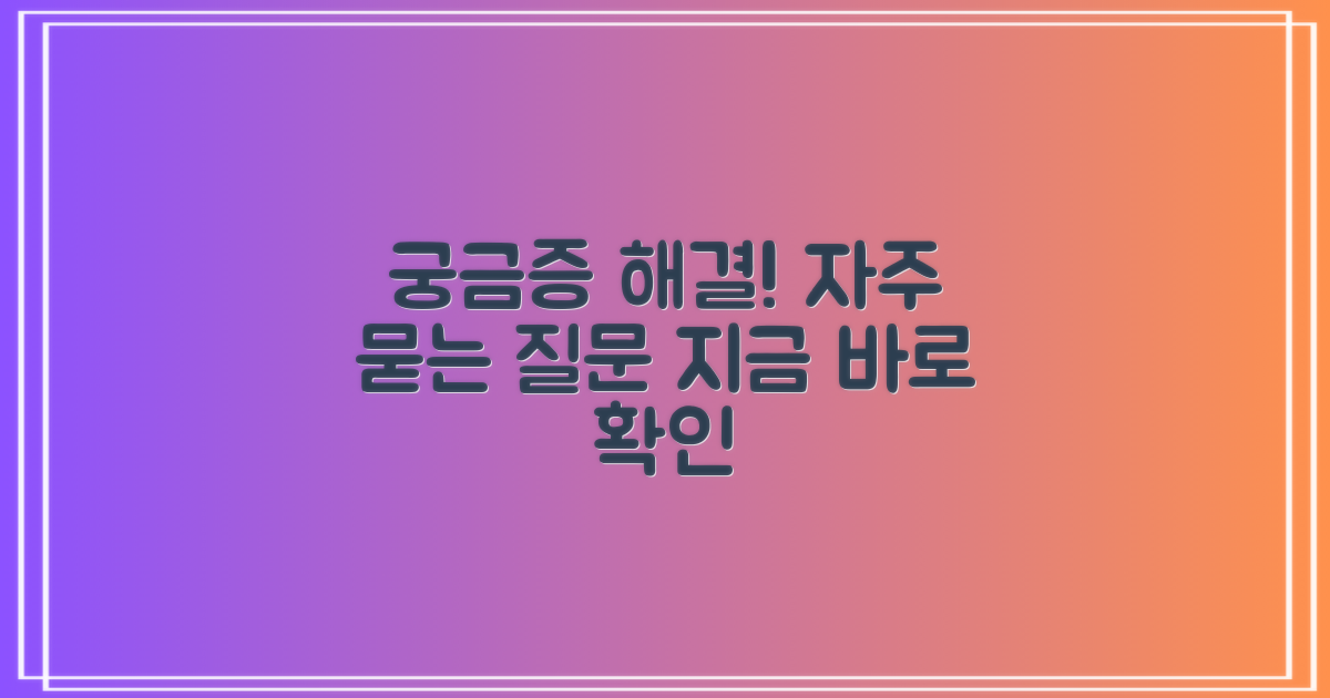 자주 묻는 질문